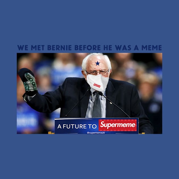 WE MET BERNIE BEFORE HE WAS A MEME by FREESA