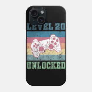 20th Birthday Boys Son Gift 20 Year Old Daughter Girls Phone Case