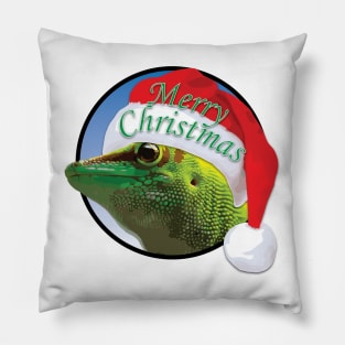 Christmas Gecko Pillow