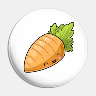 Kawaii carrot vegetables Pin