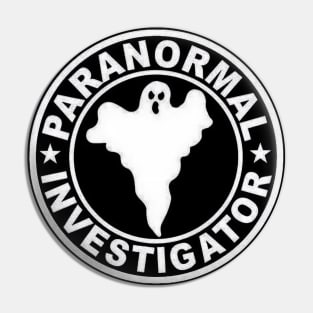 Paranormal Investigator Pin