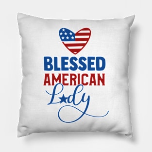 USA LADIES ROCK! Pillow