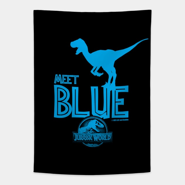 Meet Blue - Jurassic World Tapestry by TMBTM