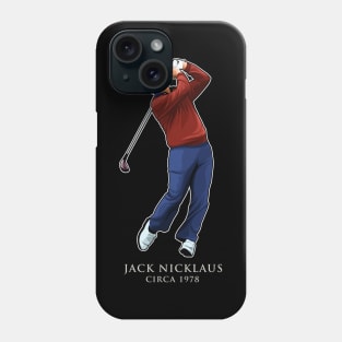 Jack Nicklaus Circa 1978 Phone Case