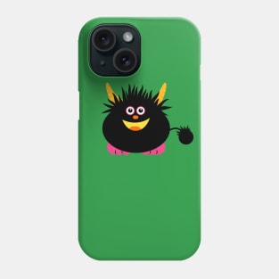 Cute Little Black Monster Phone Case