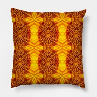 Golden Yellow Sunflower Pattern 1 Pillow