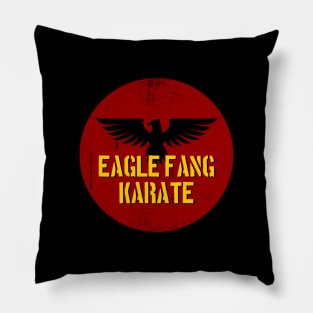 eagle fang karate vintage Pillow