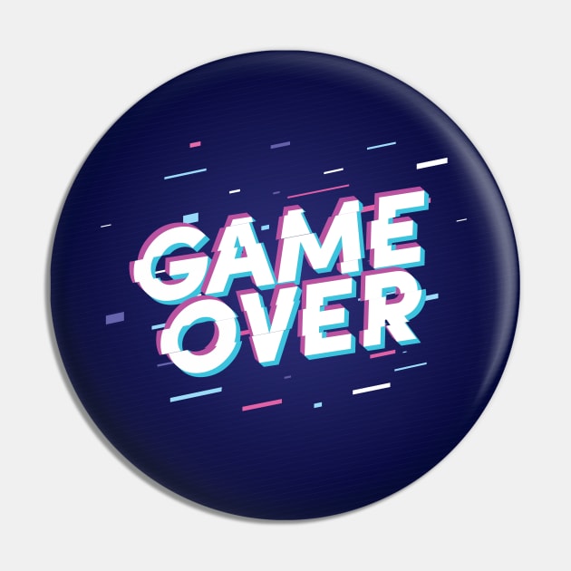 Game Over Pin by UnknownAnonymous