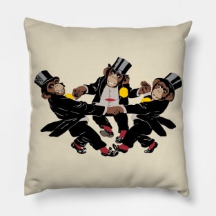 Dancing Monkeys Pillow