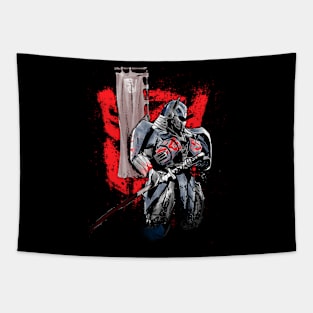 Robot Samurai Tapestry