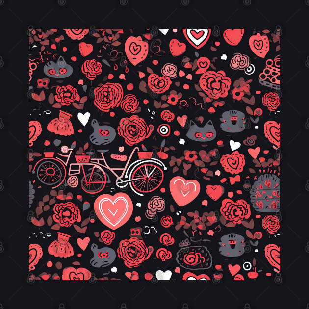 hearts pattern design by Maverick Media