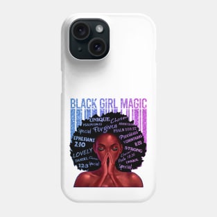 Black Girl Magic, Melanin, Black Women, Black Mom Phone Case