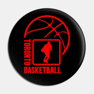 Toronto Basketball 01 Pin