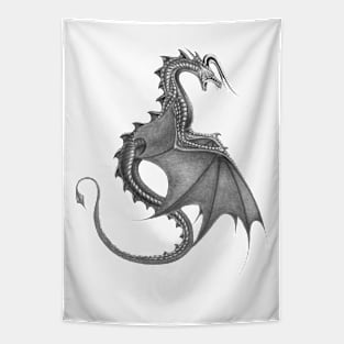 Metalic Dragon Tapestry