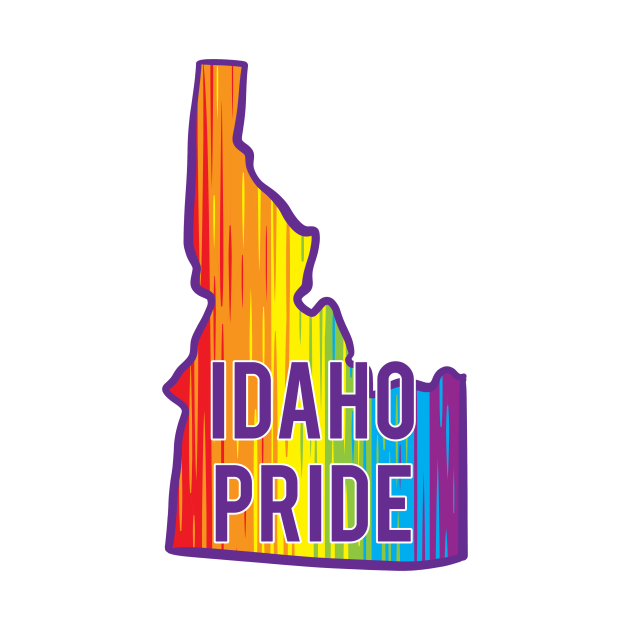 Disover Idaho Pride - Idaho - T-Shirt