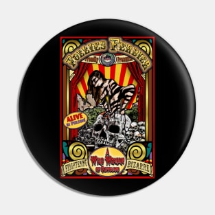 The Wild Woman Sideshow Poster Pin