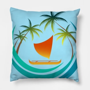 island life Pillow