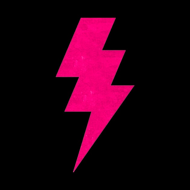 Lightning Bolt pink by Vin Zzep