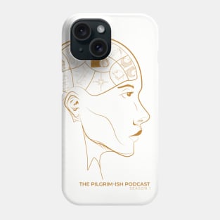 Pilgrim-Ish Mind Map (Warm) Phone Case