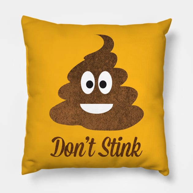 Don't Stink Pillow by MikeBrennanAD