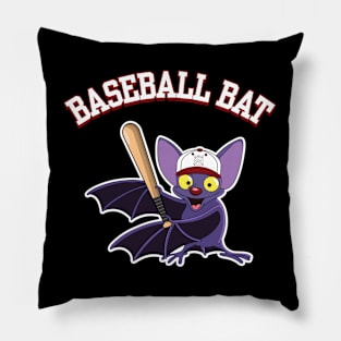 Baseball Bat.Funny baseball bat pun Pillow