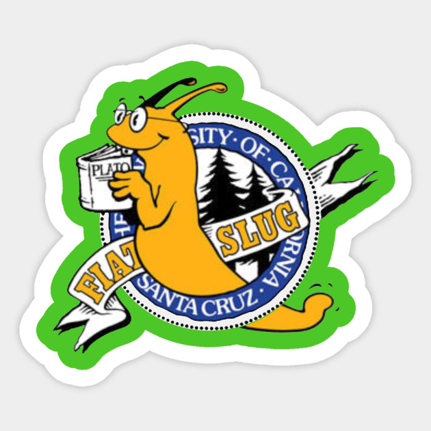Santa Cruz Mascot Logo Uc University Sport Logo Champ College Sticker Teepublic