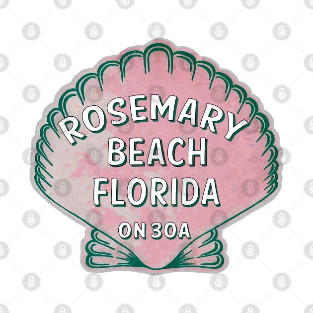 Rosemary Beach Florida 30A Vintage Shell 30 A by TravelTime