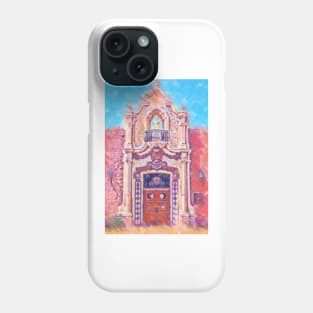 Pastel Train Station Door Phone Case