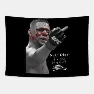 Nate Diaz Signature Tapestry