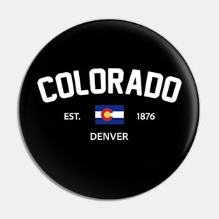 Colorado Collegiate Preppy Pin