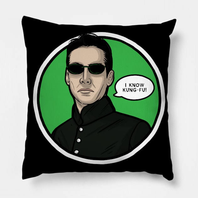 Neo Pillow by Baddest Shirt Co.