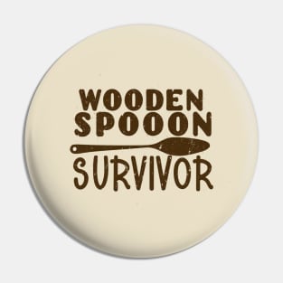 wooden spoon survivor Pin