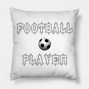 Football Player Soccer Star Pillow