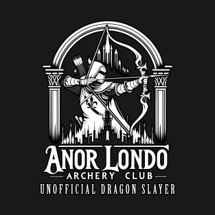 UNOFFICIAL DRAGON SLAYER - Anor Londo Archery Club T-Shirt