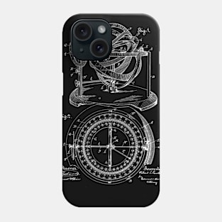 Stellar Compass Vintage Patent Drawing Phone Case