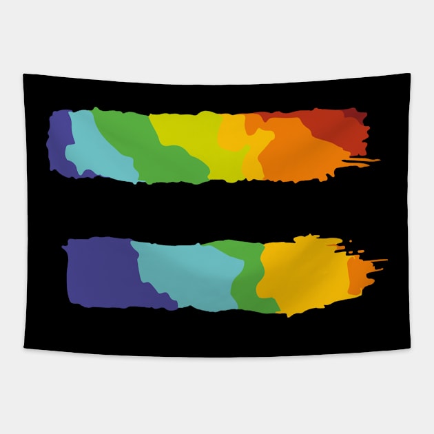 LGBT Equality Symbol LGBTQ Pride Tapestry by uncommontee