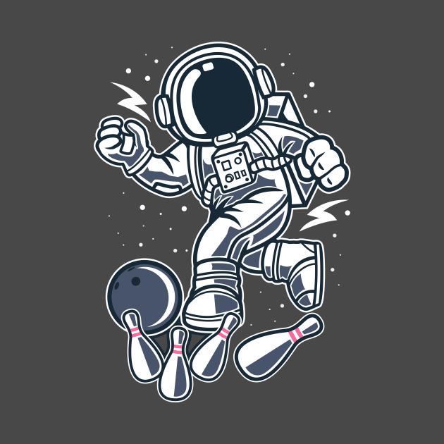 Bowling Astronaut by CafePretzel