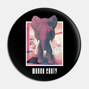 Elephant In The Room Pin