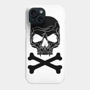 Vampire Skull, Crossbones Phone Case