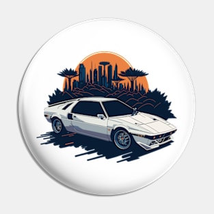 Lotus Esprit Vintage Car Art Pin