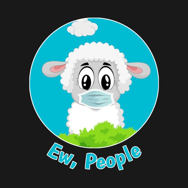 ew people masked sheep Baby Sheep by ArchmalDesign