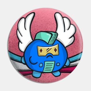 Fluffy Blueberry Pin