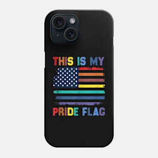 This Is My Pride Flag USA American 4th Of July Patriotic Phone Case