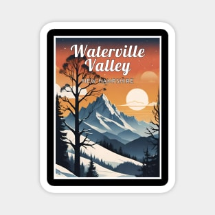 Waterville Valley ski New Hampshire usa Magnet