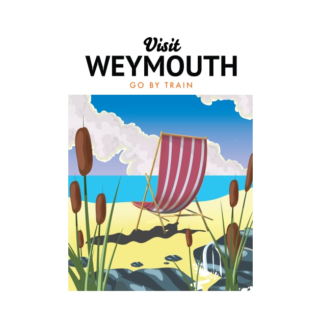 Weymouth seaside travel poster. by nickemporium1