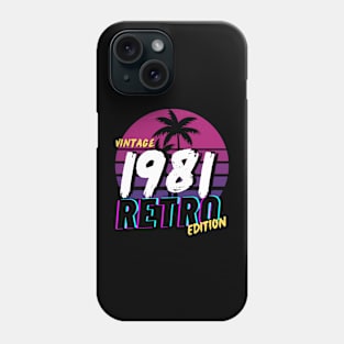 Vintage 1981 Phone Case