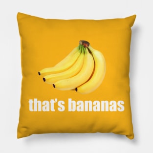 That's Bananas Pillow