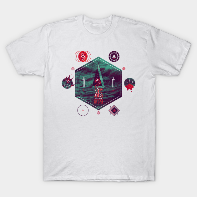 It fell from the stars, It rose from the sea - Lovecraft - T-Shirt