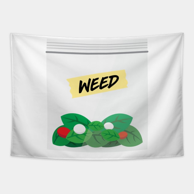 The Office – Caprese Salad Weed Ziplock Bag Toby Michael Scott Tapestry by Shinsen Merch