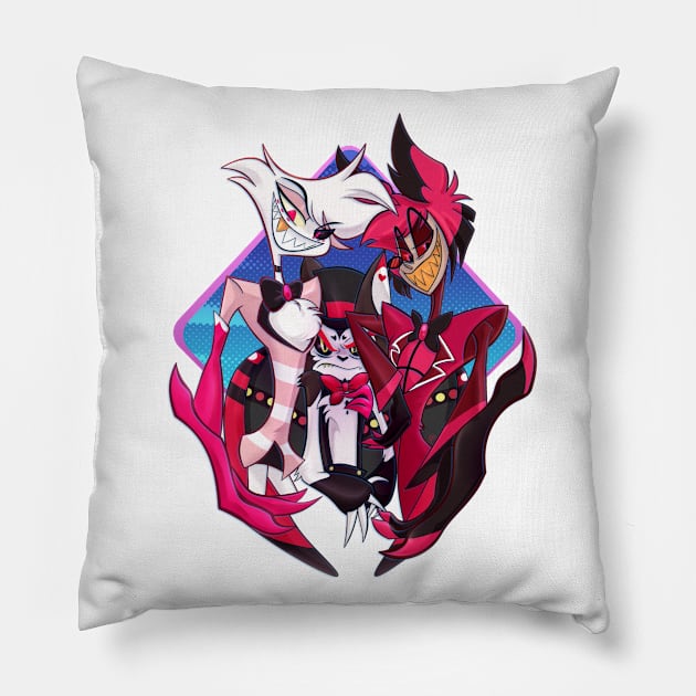 The Three Caballeros Pillow by PaoSnow